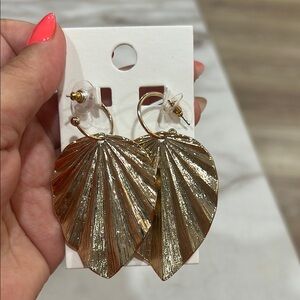 Express Gold Art Deco Earrings
